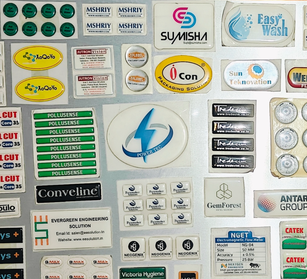 PU Dome Labels